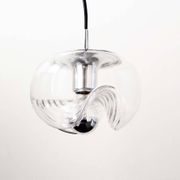 Petite ‘Futura’ pendant light by Koch & Lowy for Peill Putzler
