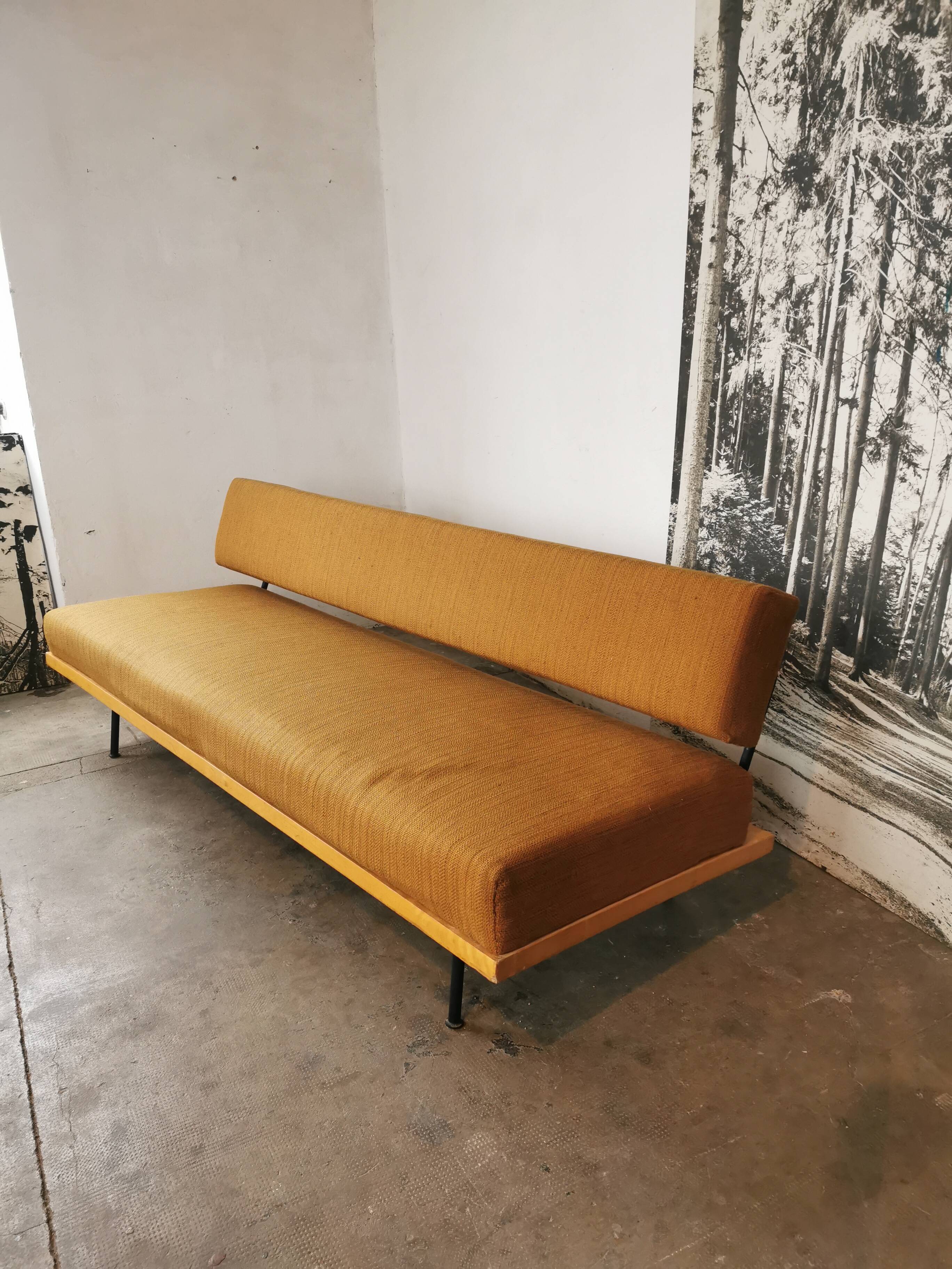 Bench, daybed from the 50s, by Joseph Pentenrieder