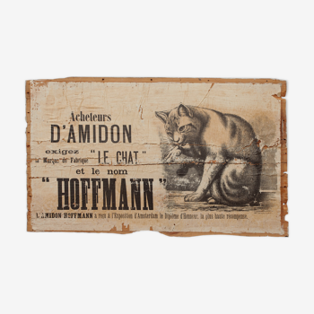 Advertising displays The black Hoffmann cat