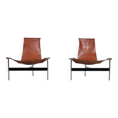 Fauteuils 'T3LC' par Katavolos, Littell et Kelley pour Laverne International, années 1950.