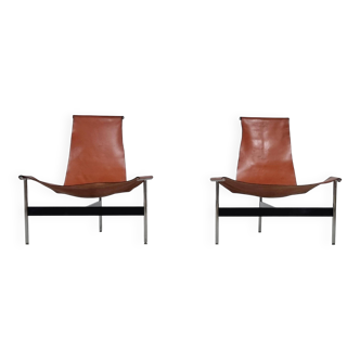 'T3LC' armchairs by Katavolos, Littell and Kelley for Laverne International, 1950s.