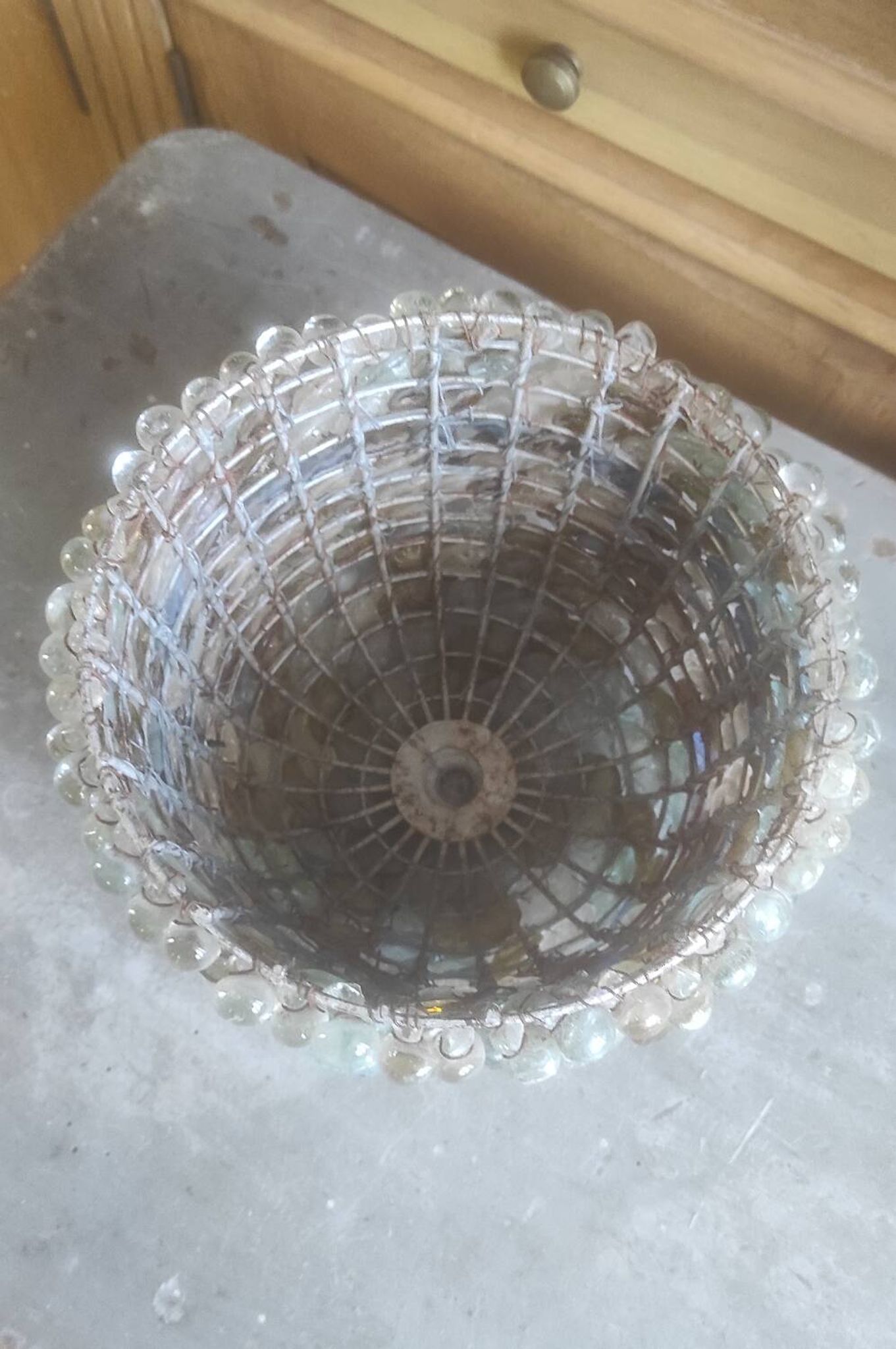 Abat-jour en verre de Murano