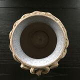 Mud decoration vase rope