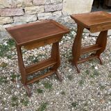 Pair of bedsides 20th