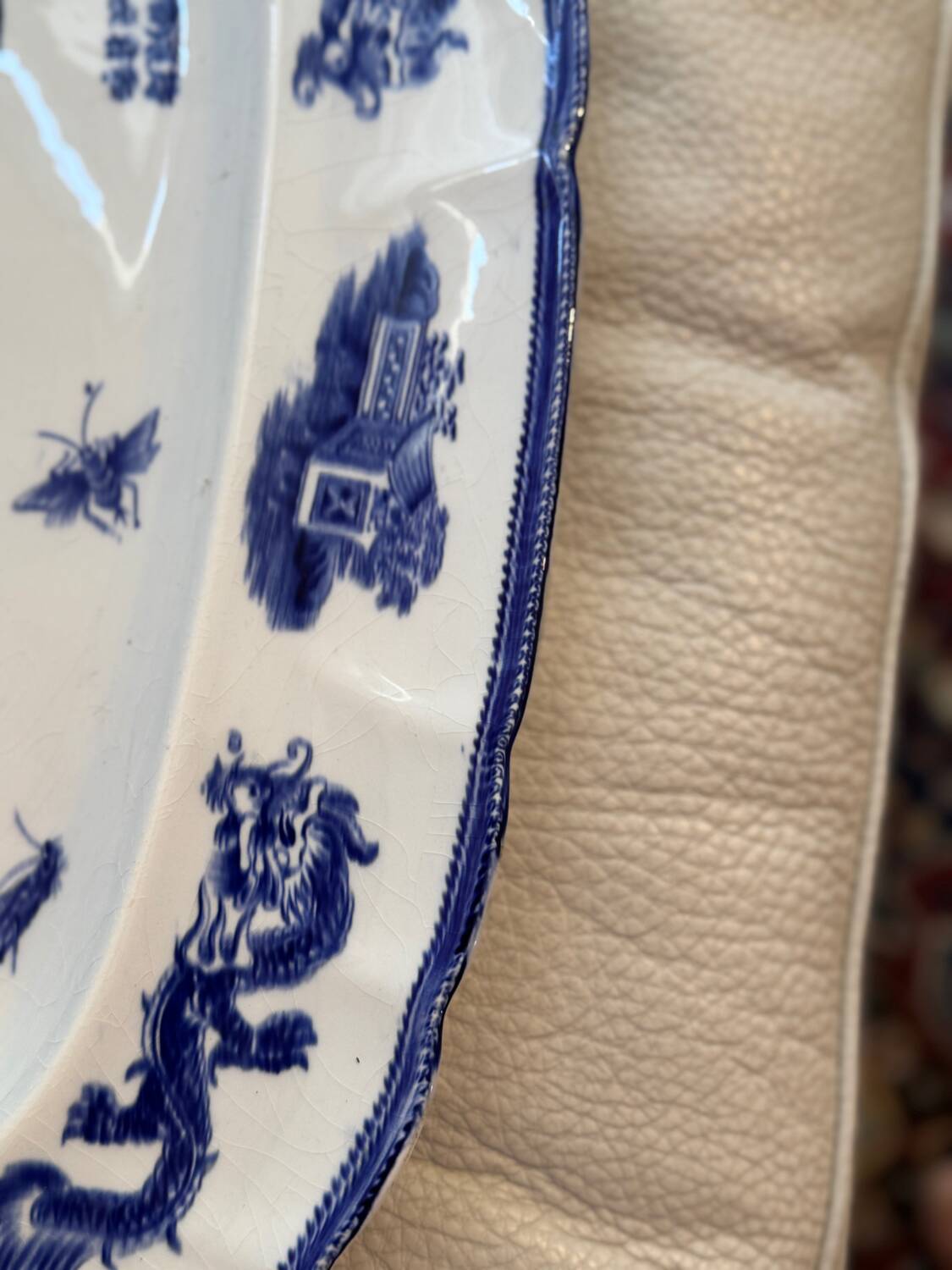 Viellard Bordeaux China serving dish