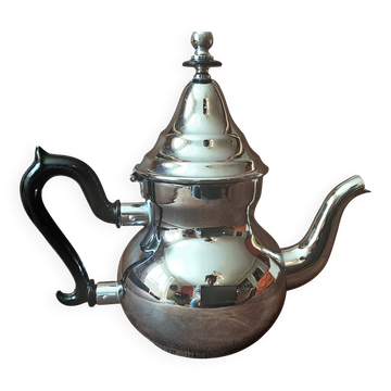 Vintage stainless steel teapot
