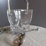 Crystal ice bucket from Sèvres, France