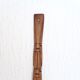 Giant wooden totem-style cutlery, 60s