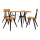 Ilmari Tapiovaara “Pirkka” dining set for Laakan Puu Finland