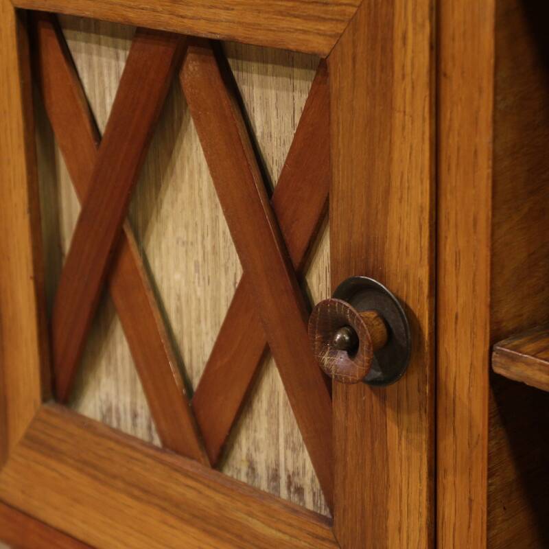 20th century Italian bedside table in the Gio Ponti style