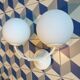 Max Bill double wall light for Temde