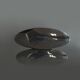 Minimalist oval steel vase