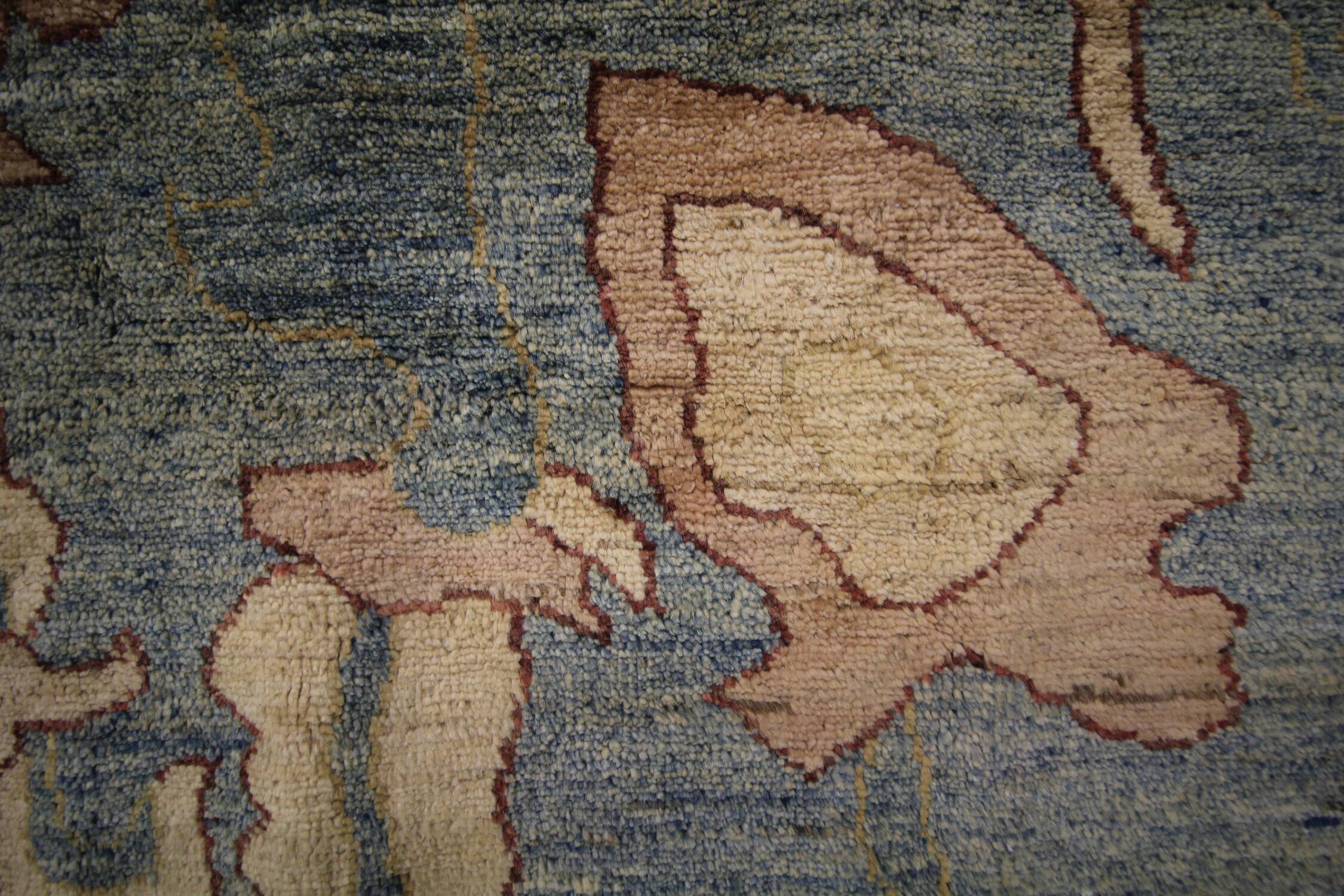 Tapis traditionnel vintage persan Ziegler tissé à la main Tapis de salon en laine