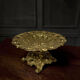 Footed fruit bowl in brass – relief mythological decoration – sty