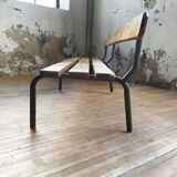 Bench school vintage 2 m