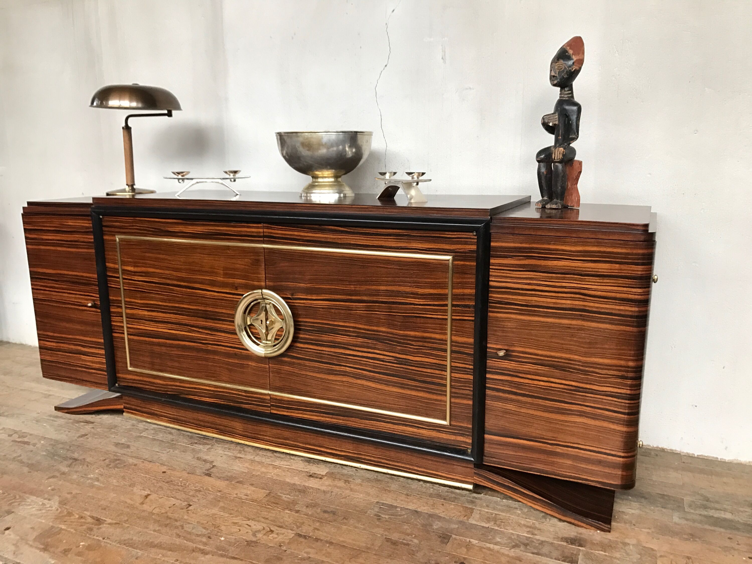Macassar ebony sideboard 1930s period art deco