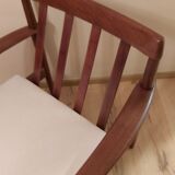 Pair of armchairs by G.Jalk for Poul Jeppesens Møbelfabrik, Denmark, 1950s