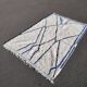 Authentic Berber rug in pure wool 3x2 m