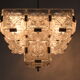 Lustre en verre du milieu du siècle par Jaroslav Bejvl pour Kamenicky Senov années 1960