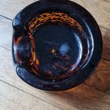 Vide poche / cendrier XL verre soufflé murano 1970