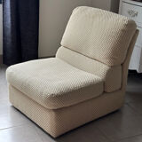 Swann brand wool fabric armchair