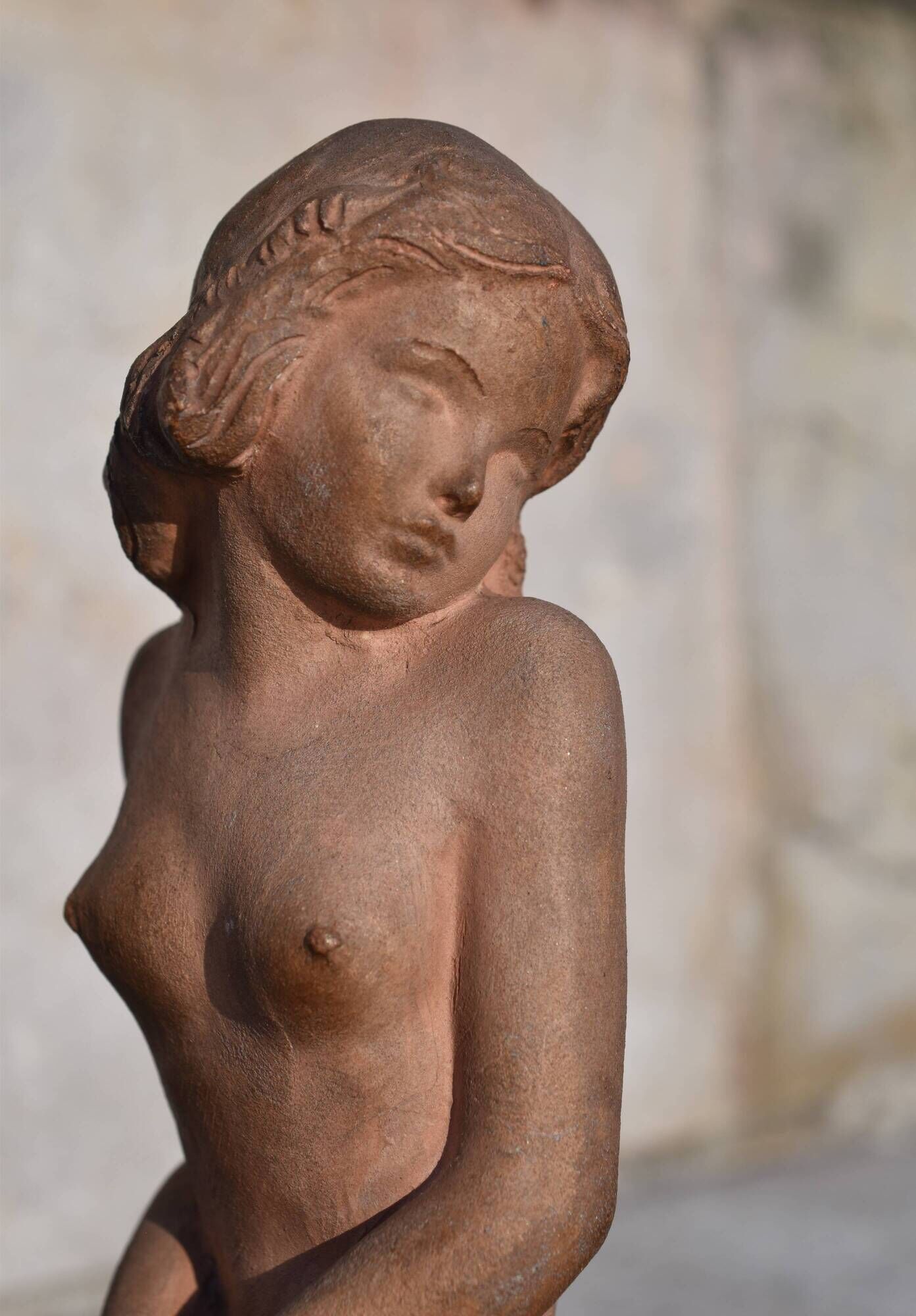 Ignacio gallo (valladolid 1887 - paris 1956), nude woman on knees (circa 1925)