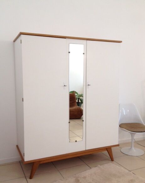 Vintage wardrobe feet compass