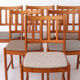 3 chaises de salle à manger Uldum Møbelfabrik en teck danois des années 1960, style mid-century.