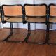 Chaises Cesca B32 cannées par Marcel Breuer
