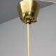 Glass pendant light, Czechoslovakia, 1970s