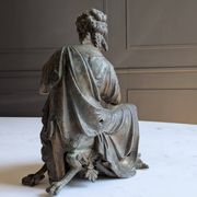 Antique Napoleon III regule statuette