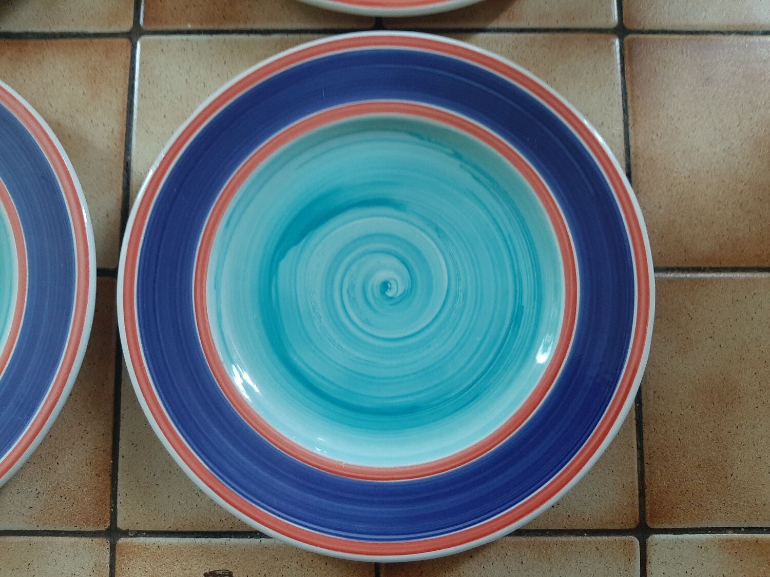 Set of 10 plates Ternana