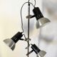 Lampadaire 3 spots vintage années 70