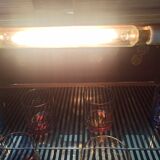 Art deco style bar with integrated lighting