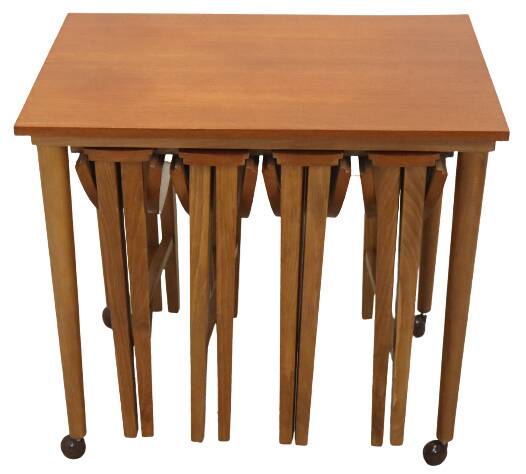 Nesting tables Poul Hundevad vintage
