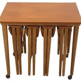Nesting tables Poul Hundevad vintage