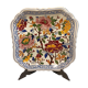 Plat creux modèle pivoine de Gien