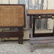 Fold wooden stool, cannes, vintage, 50s / 60s