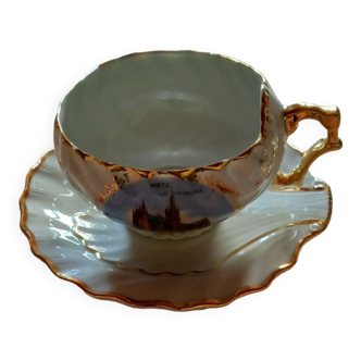 Cup and saucer