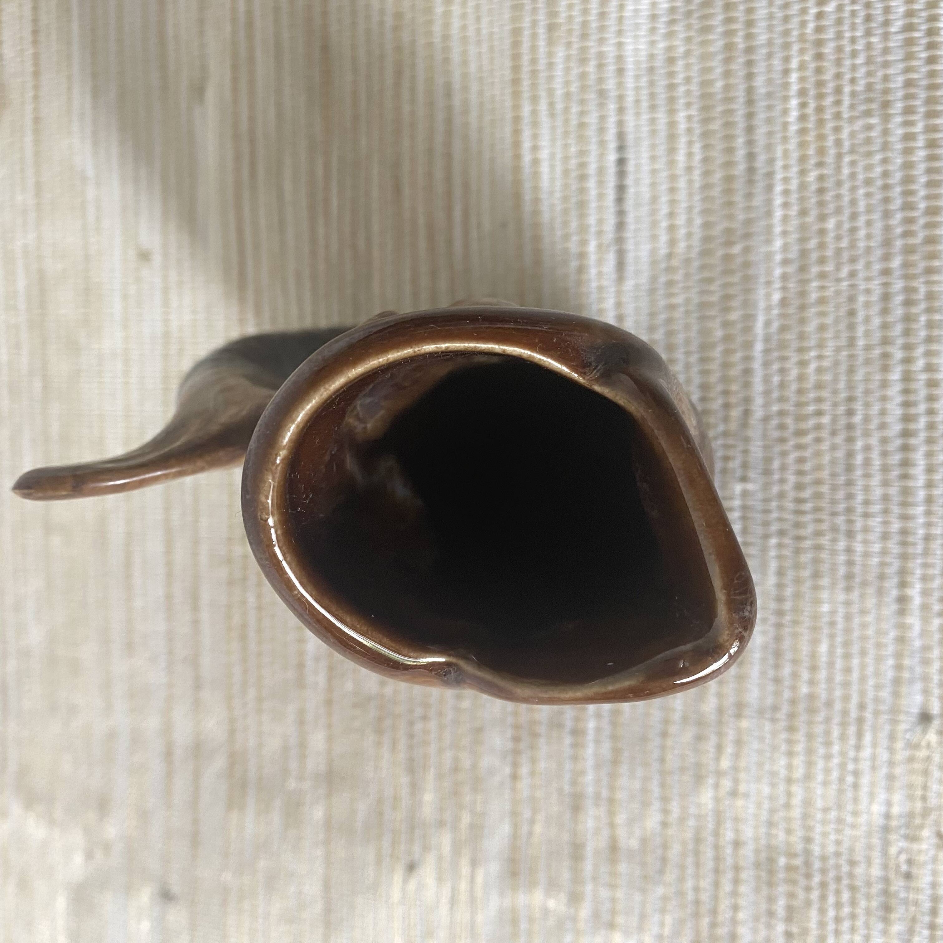 Vintage fish vase 12 cm