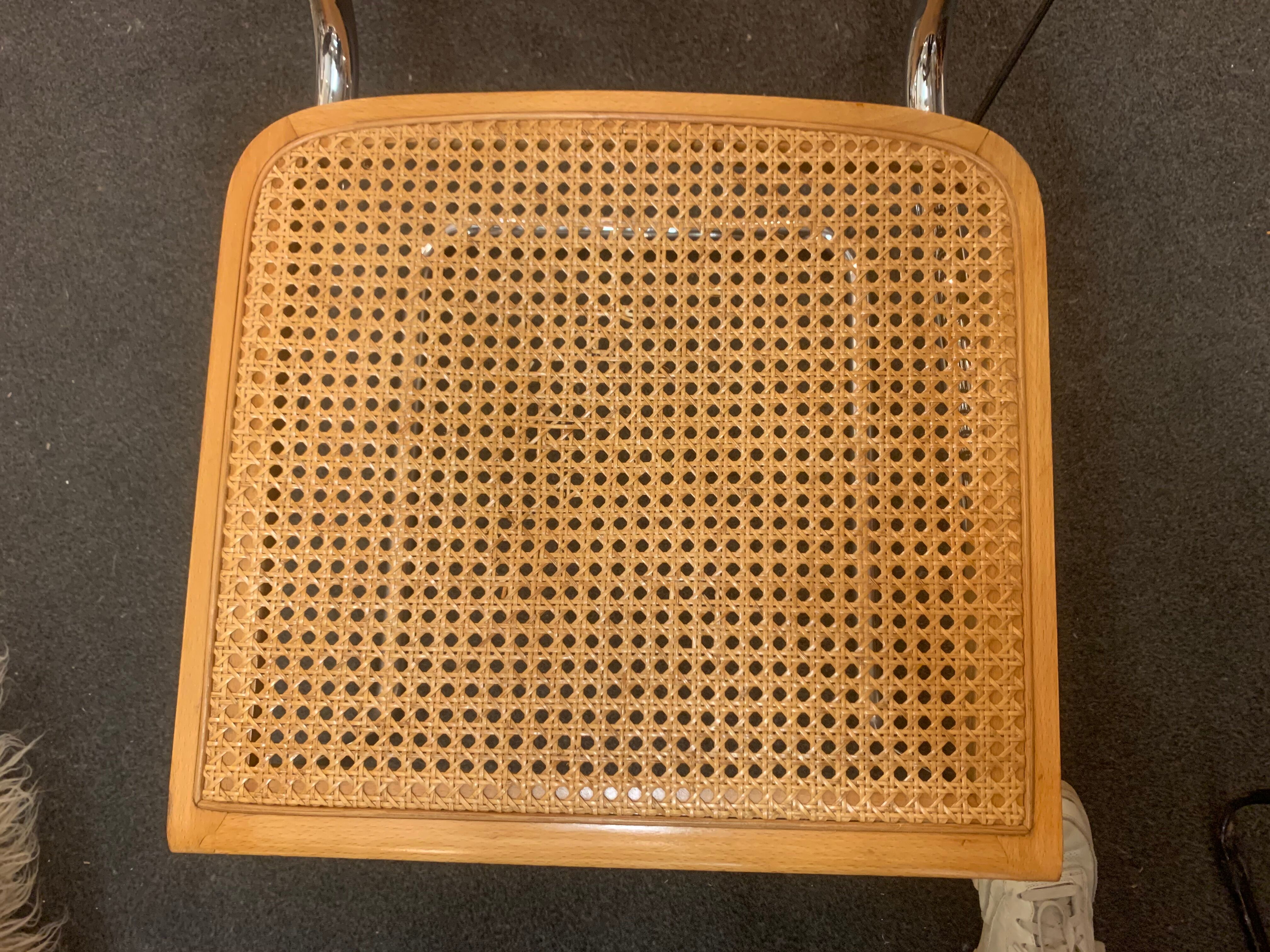 Set of 6 armchairs B64 by Marcel Breuer