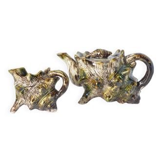 Shell tea set