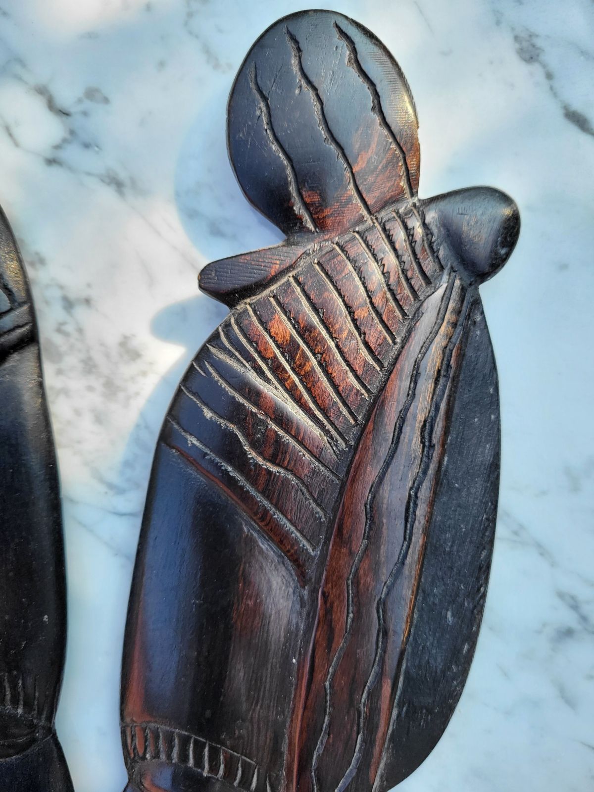 Set of 5 vintage African masks