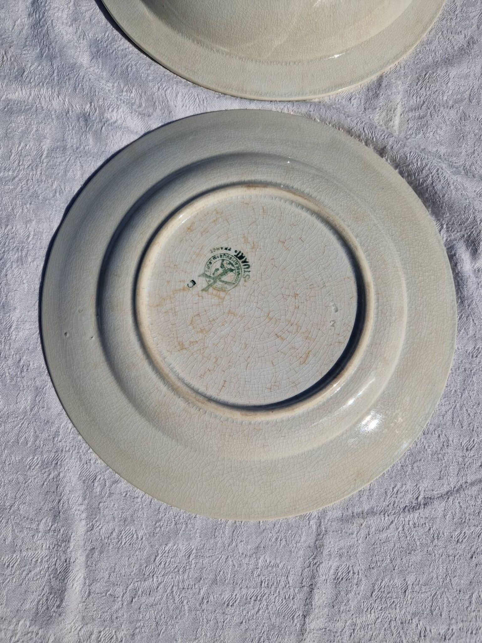 Lot De 2 Plats Rond Moulin Des Loups Hamage Modèle Stuart
