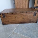 Old wooden trunk