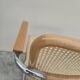Breuer style armchair in original vintage canework
