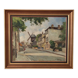 Oil on canvas by René Vogelweith (1881-1950) dated and signed