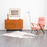 Enfilade high 60s, walnut, restored