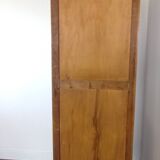 Vitrine art déco en bois et verre