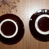 Two Vallauris egg cups.